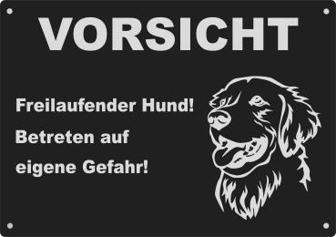 Golden Retriever | Aluminium Warnschild